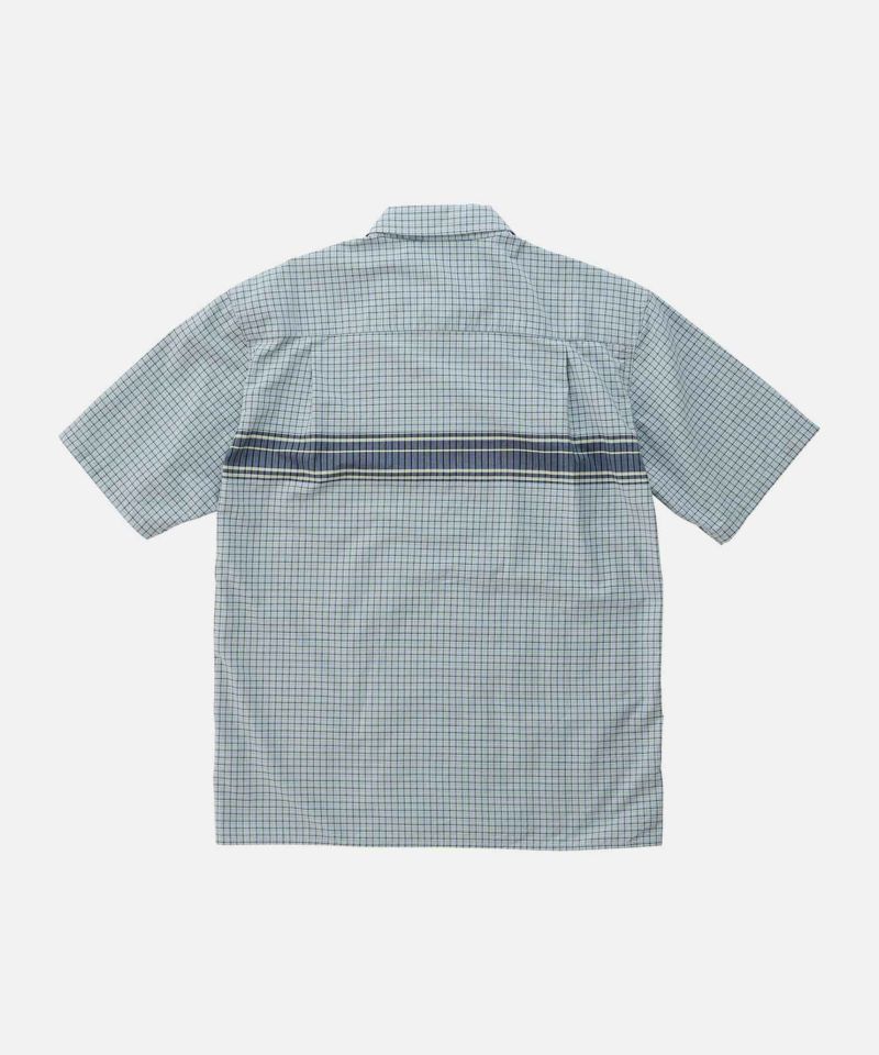 ZIP UP WAVE SHIRT / GRAMICCI / PACIFIC PLAID