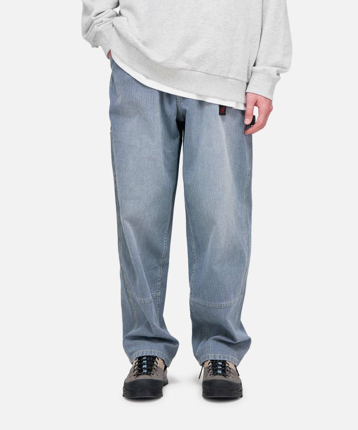 JAPANESE HICKORY DENIM WORK PANT / GRAMICCI / MADE IN JAPAN