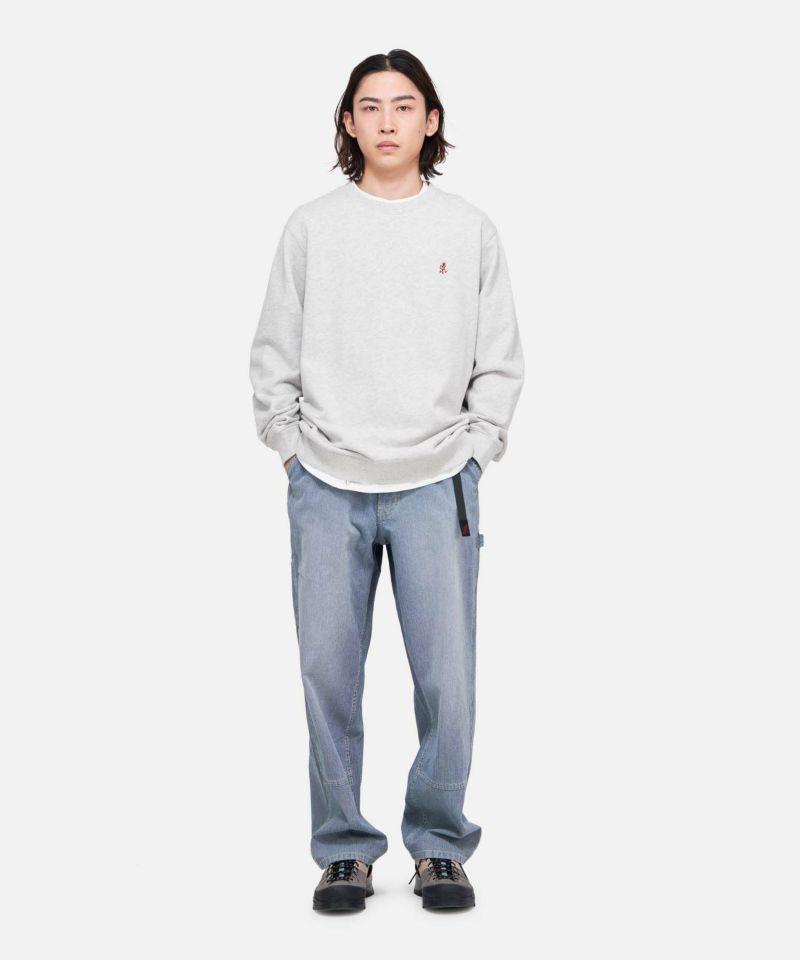 JAPANESE HICKORY DENIM WORK PANT / GRAMICCI / MADE IN JAPAN