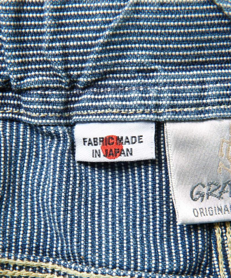 JAPANESE HICKORY DENIM WORK PANT / GRAMICCI / MADE IN JAPAN