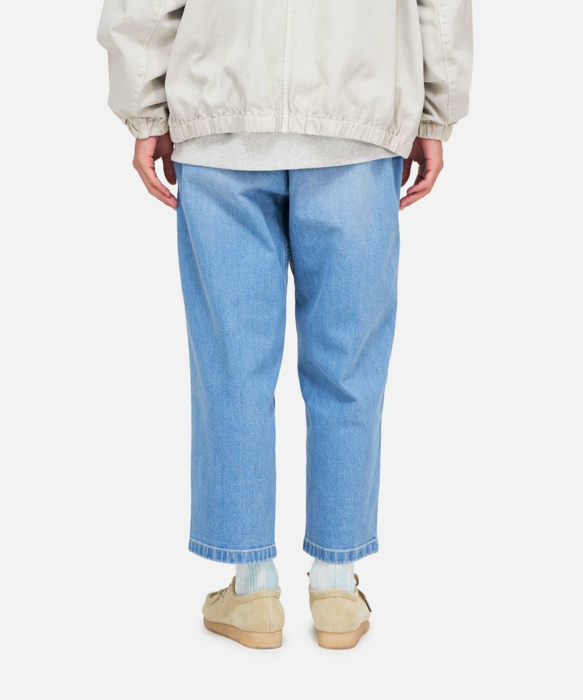 STRETCH DENIM LOOSE TAPERED PANT  / GRAMICCI
