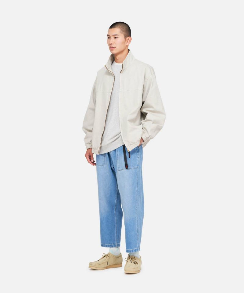 STRETCH DENIM LOOSE TAPERED PANT  / GRAMICCI