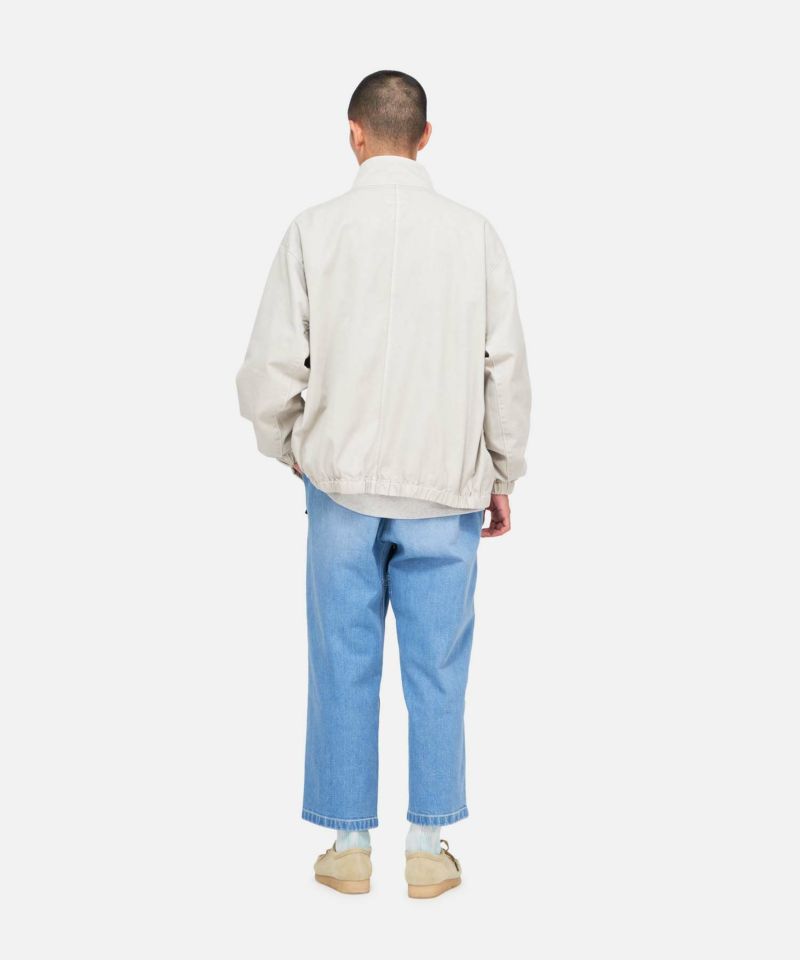 STRETCH DENIM LOOSE TAPERED PANT  / GRAMICCI