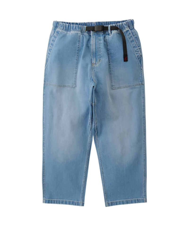 STRETCH DENIM LOOSE TAPERED PANT  / GRAMICCI