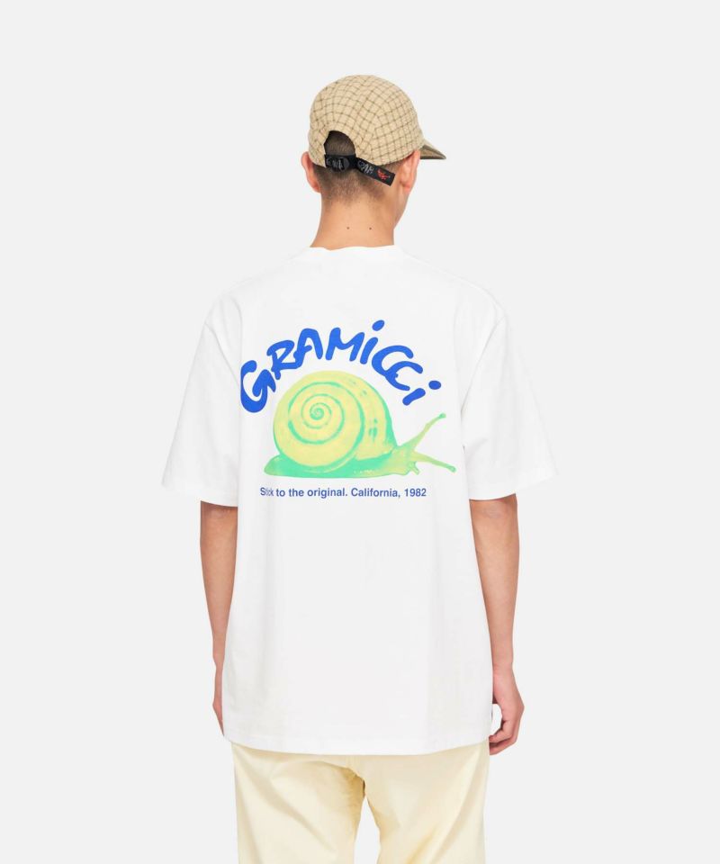 SNAIL TEE / GRAMICCI / WHITE