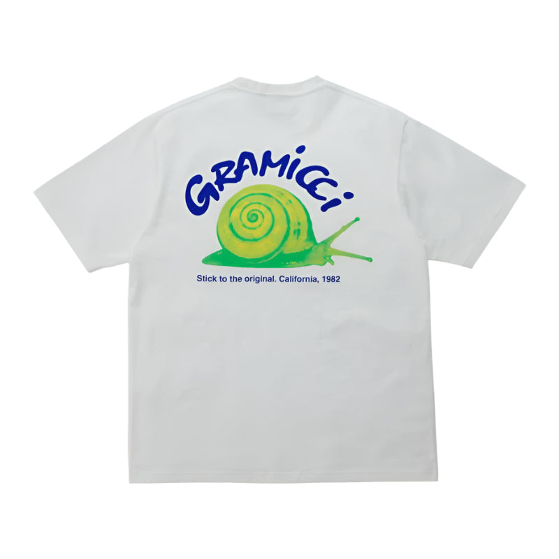 SNAIL TEE / GRAMICCI / WHITE
