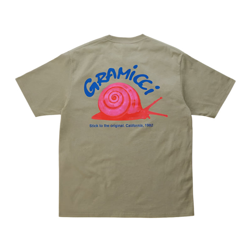 SNAIL TEE / GRAMICCI / KHAKI