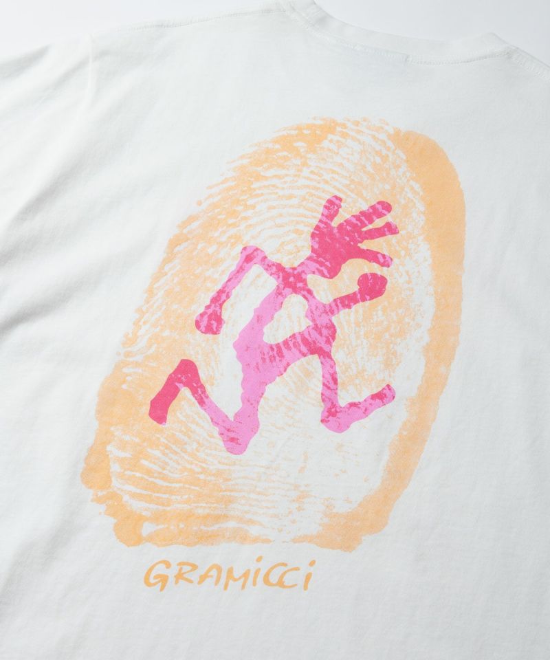 THUMBPRINT TEE / GRAMICCI / WHITE