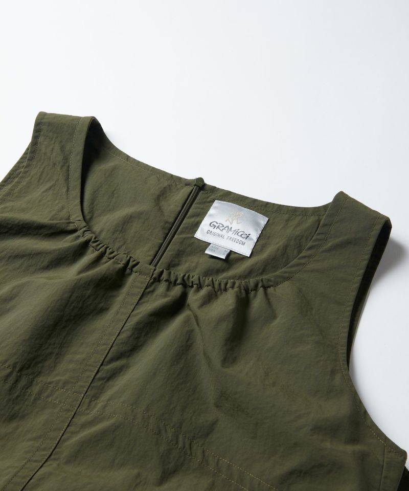 NYLON DRESS / GRAMICCI /  DEEP OLIVE