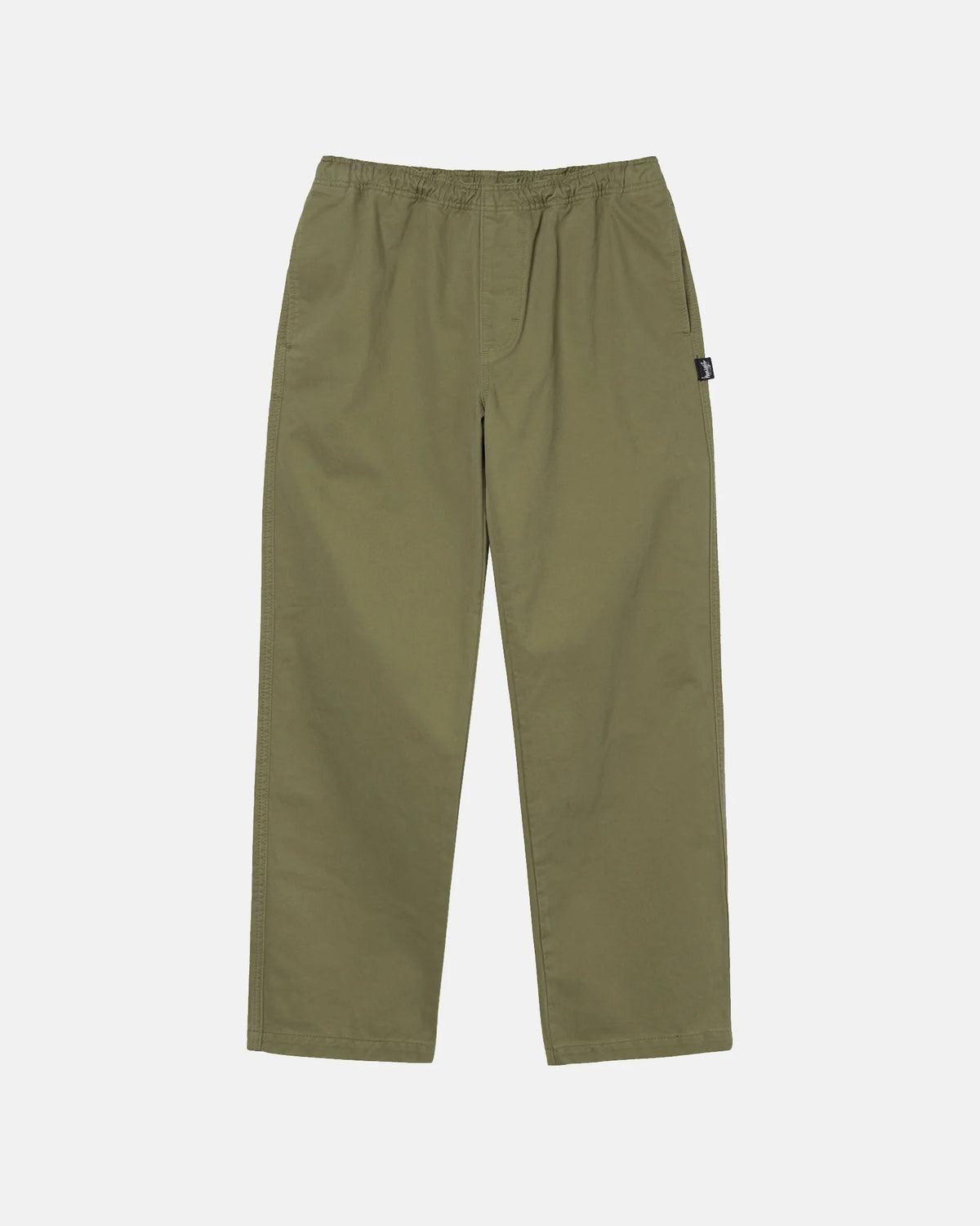 BEACH PANT BRUSHED COTTON / STUSSY / OLIVE