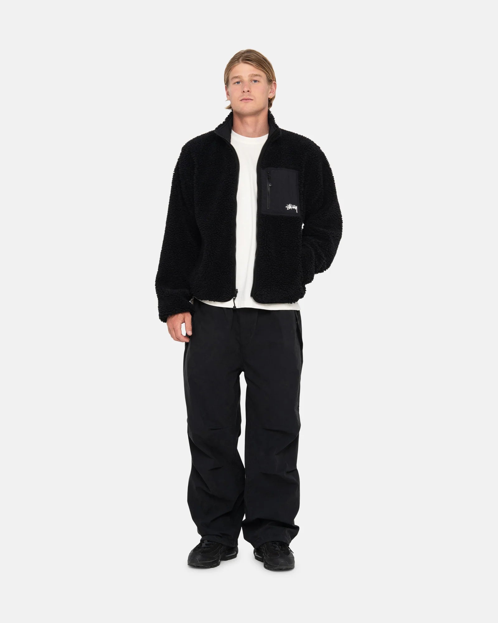 NYCO OVER TROUSERS / STUSSY / BLACK