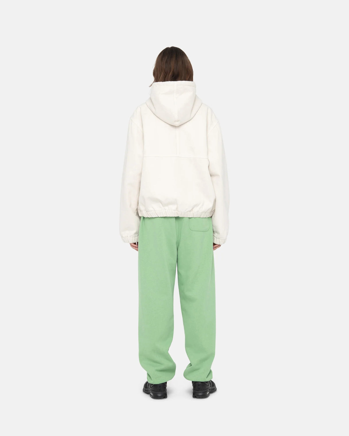 STOCK LOGO SWEATPANT / STUSSY / ZEPHYR GREEN