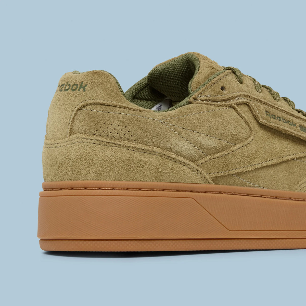 CLUB C LTD / reebok / olive green suede