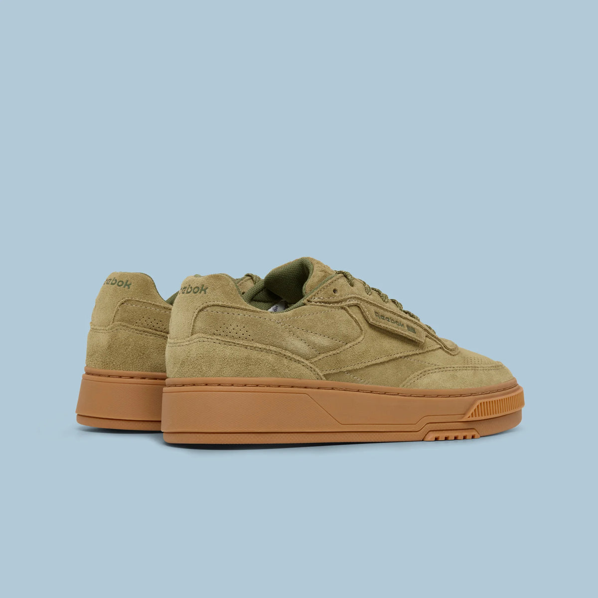 CLUB C LTD / reebok / olive green suede