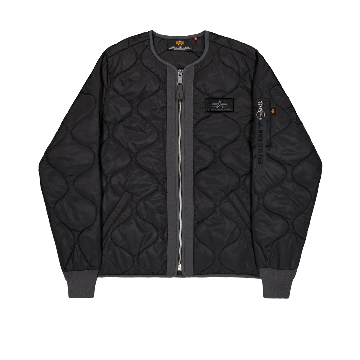 Q1 ALS Liner Loose Field Jacket / ALPHA INDUSTRIES / BLACK