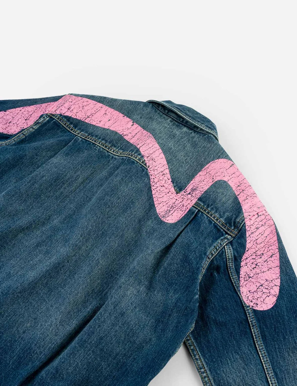 Pink Daicock Denim Jacket / EVISU