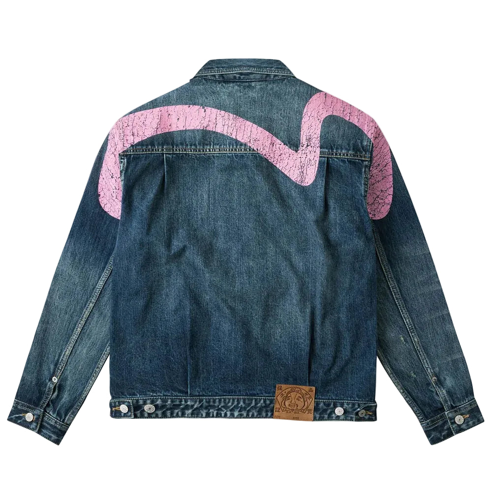 Pink Daicock Denim Jacket / EVISU