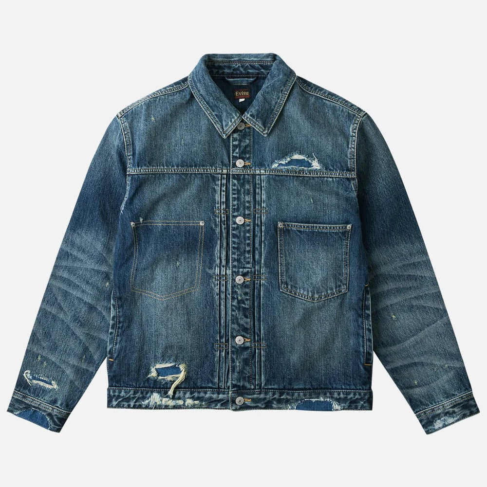 Pink Daicock Denim Jacket / EVISU