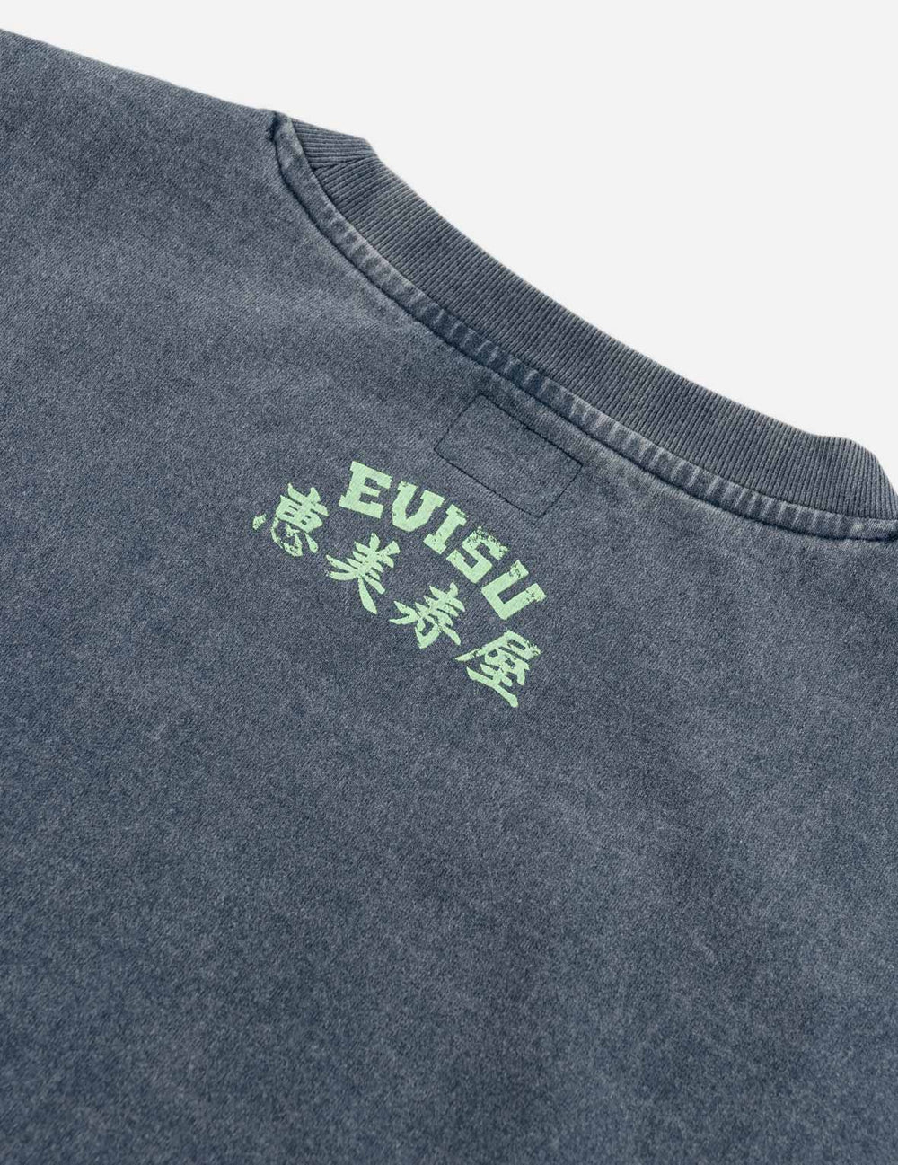 VINTAGE  Seagull Print T-shirt / EVISU / NAVY