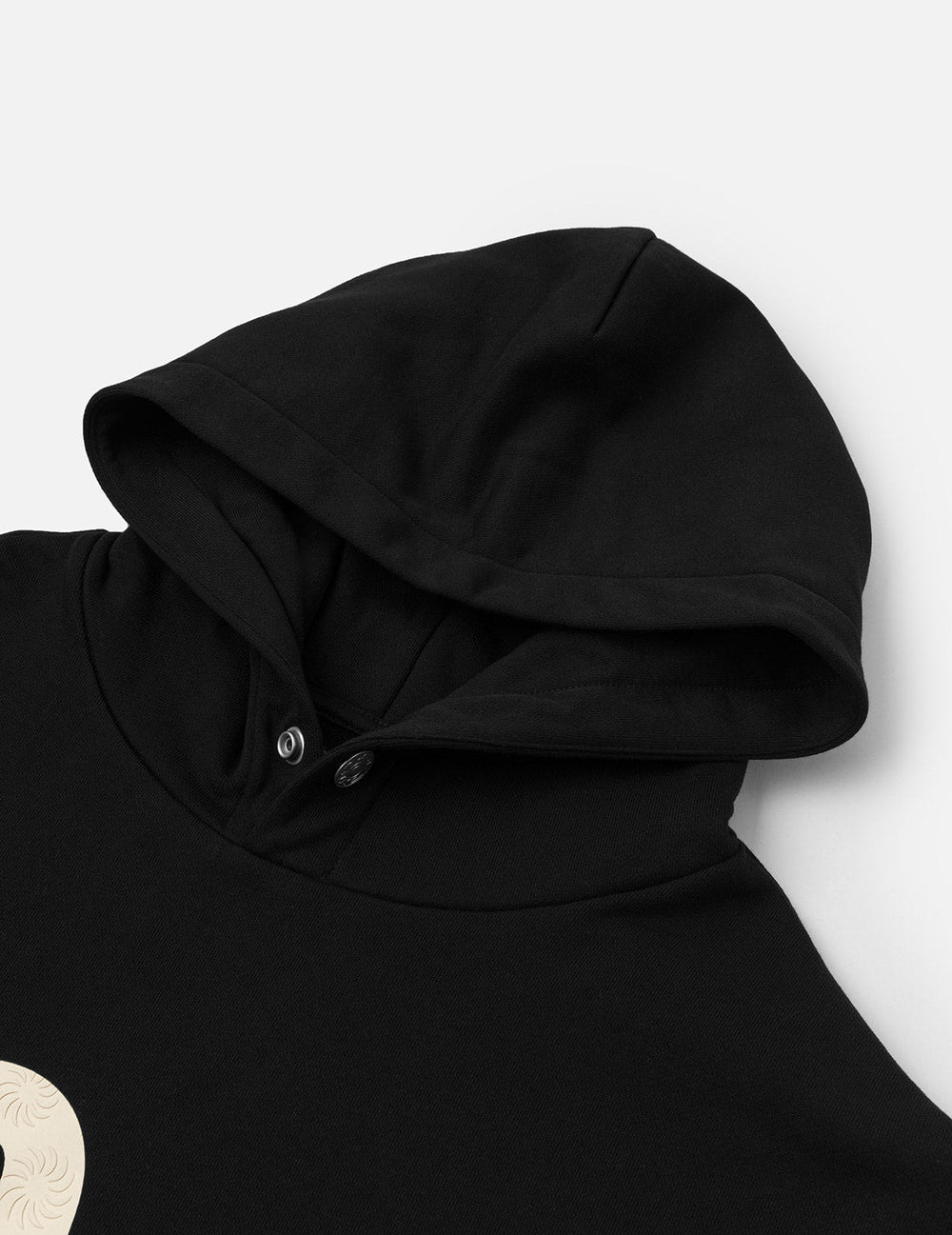 Seagull Print Relax Fit Hoodie / EVISU / BLACK