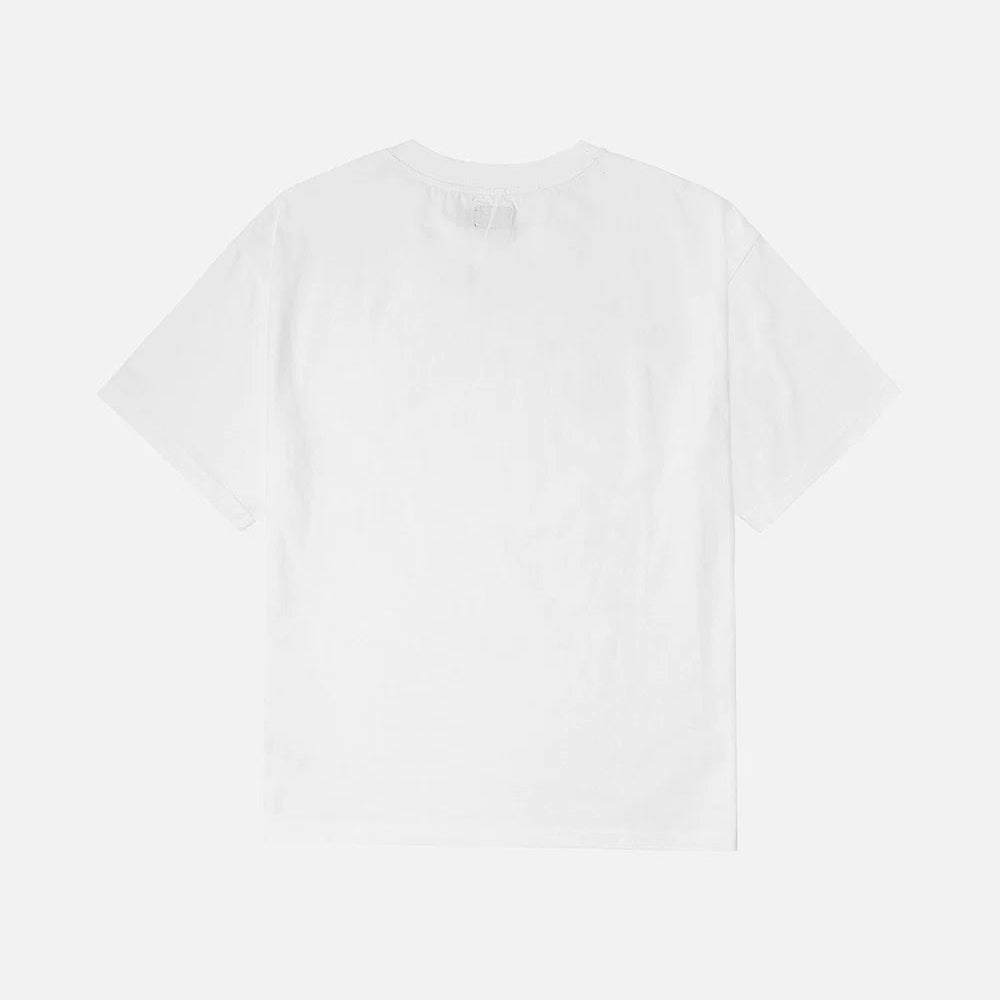 Seagull Embroidery T-shirt / EVISU / WHITE