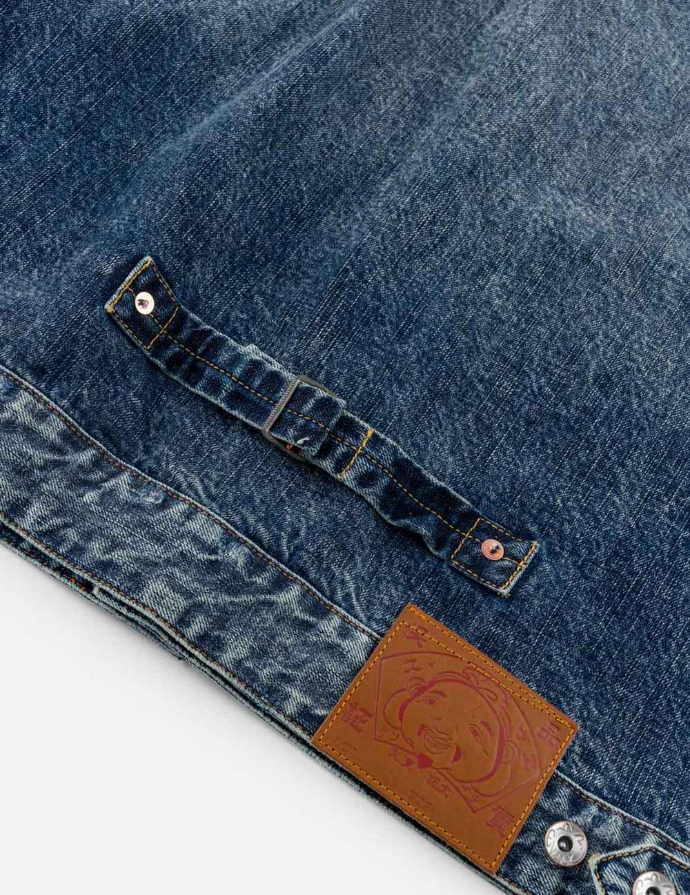 Boro Seagull Patch Pocket Denim Jacket / EVISU