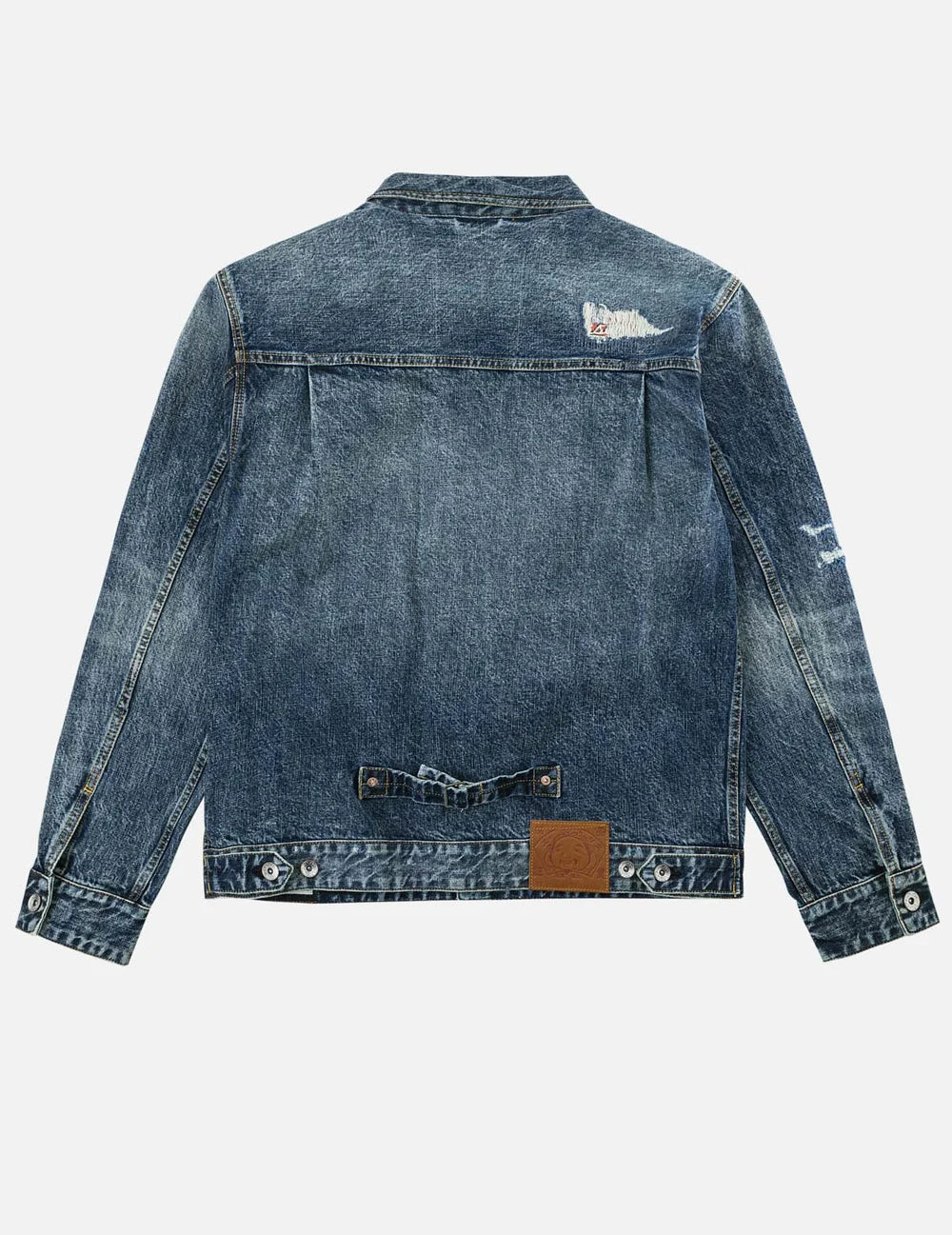 Boro Seagull Patch Pocket Denim Jacket / EVISU