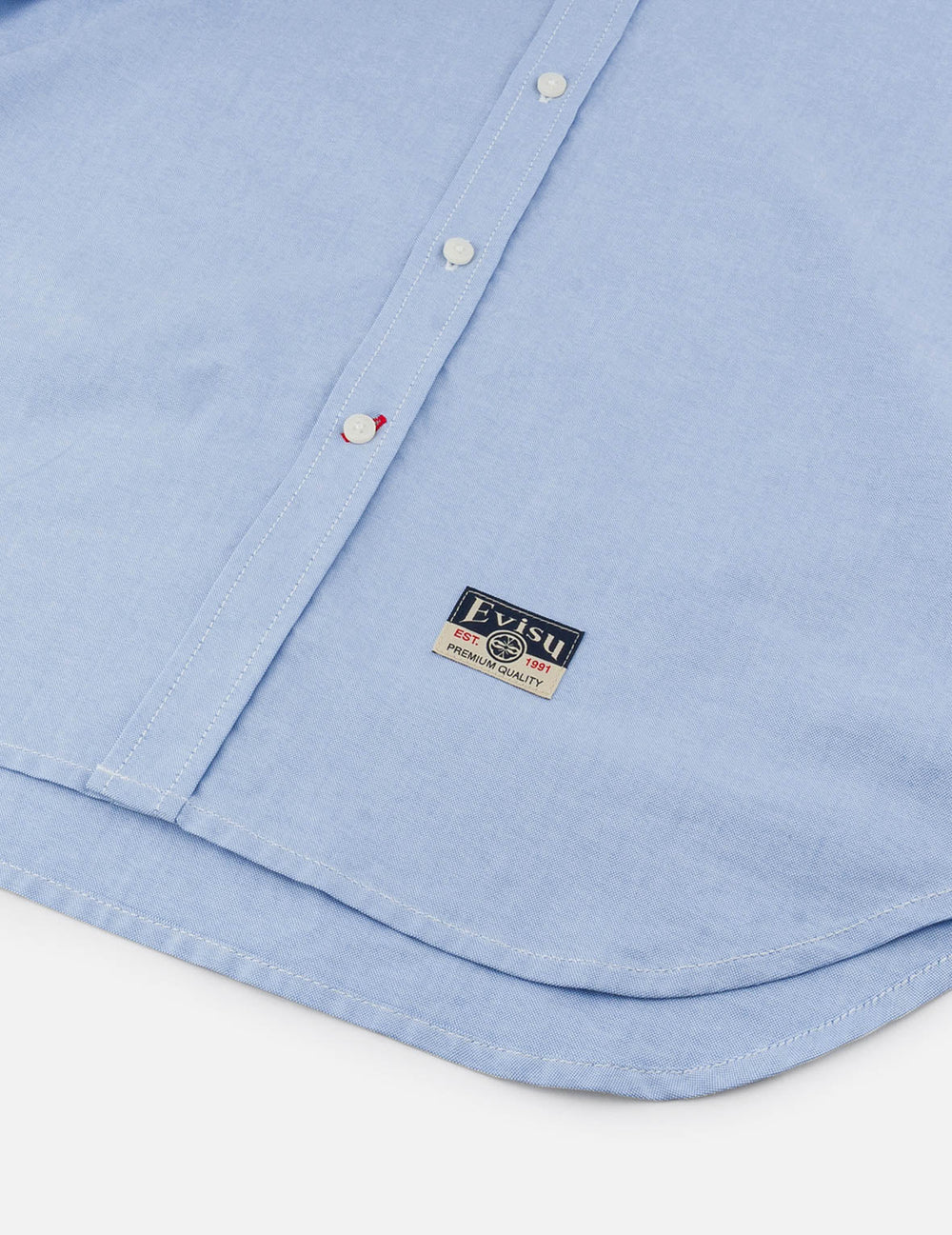 Seagull Print Oxford Shirt / EVISU / BLUE