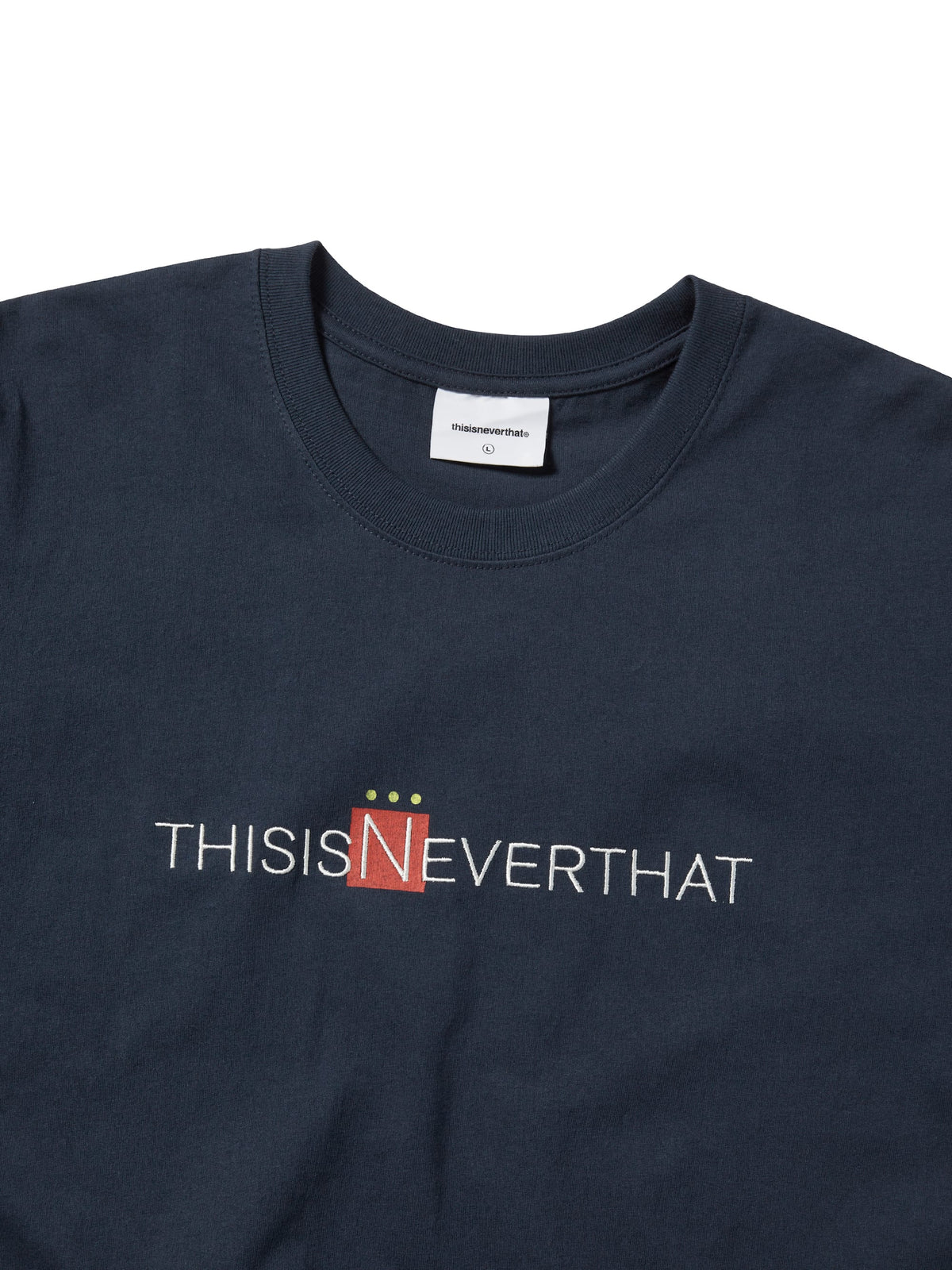 3 Dots Logo Tee Navy / THISISNEVERTHAT
