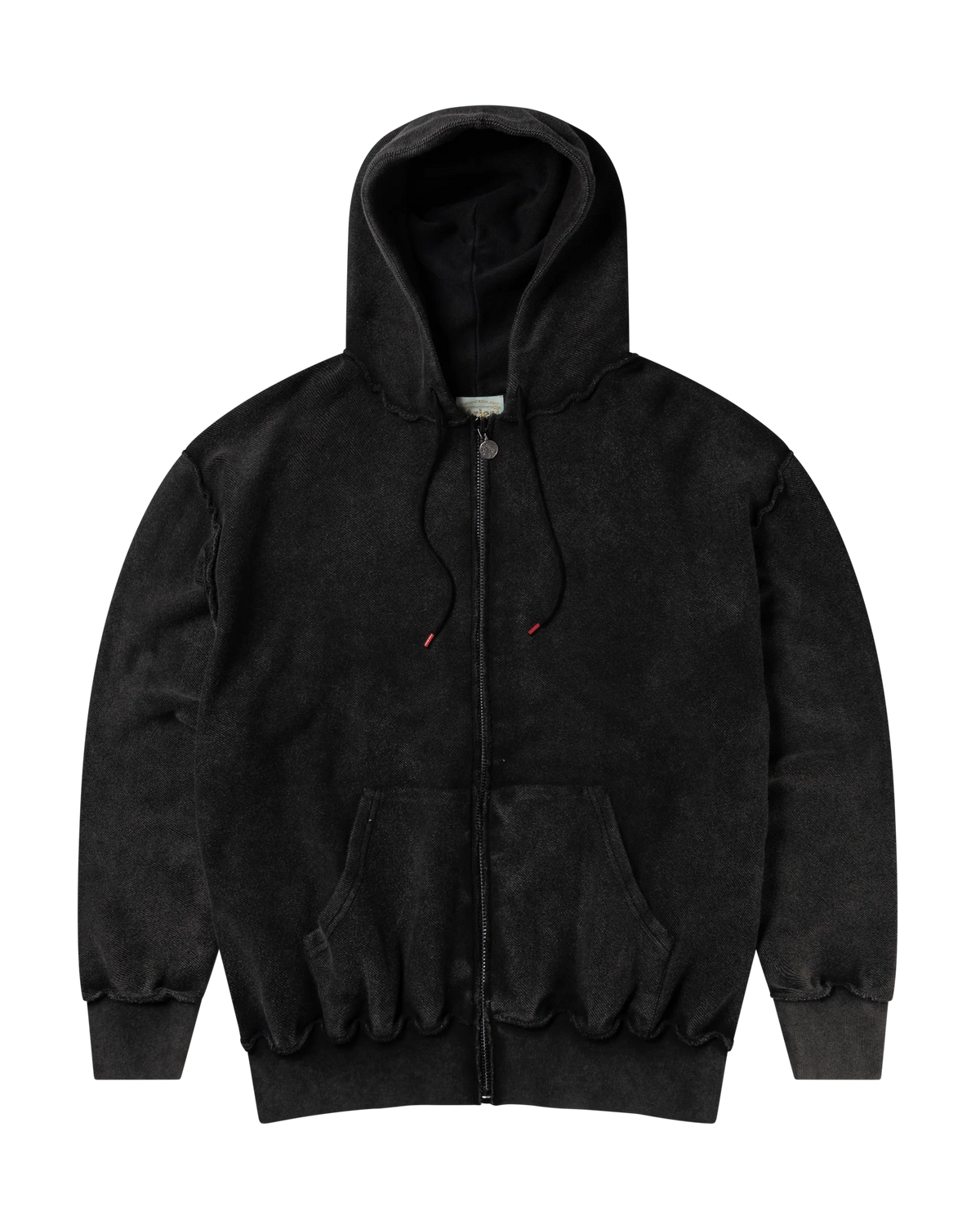 Aged Reverso Temple Zip Through Hoodie /ARIES