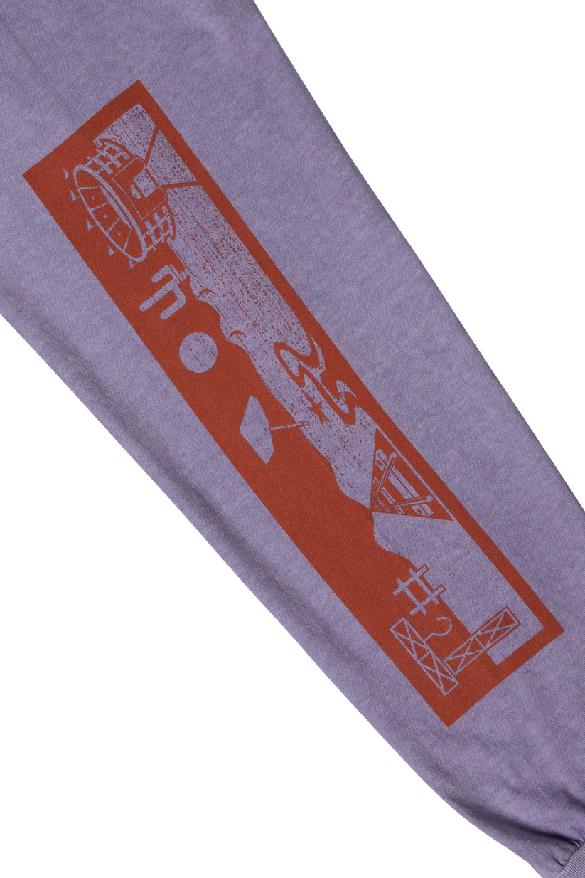 Faded Wingdings LS Tee / ARIES