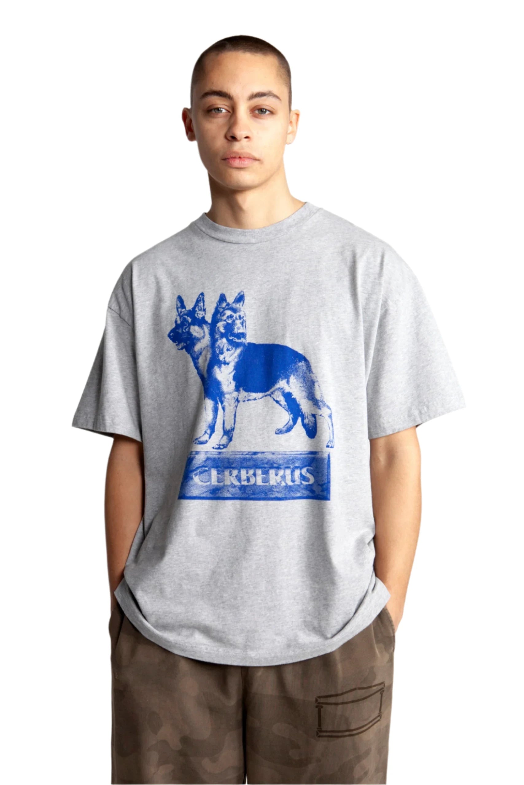 Cerberus SS Tee / ARIES / GREY