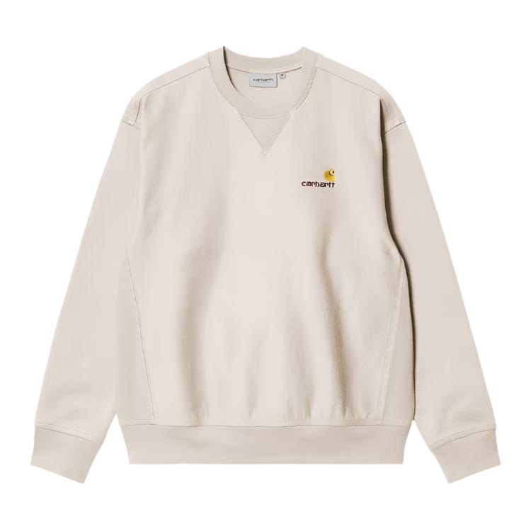 American Script Sweat / carhartt wip / moonbeam