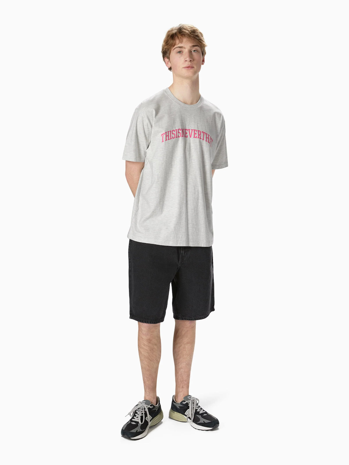 Arch-Logo Tee / THISISNEVERTHAT / OATMEAL