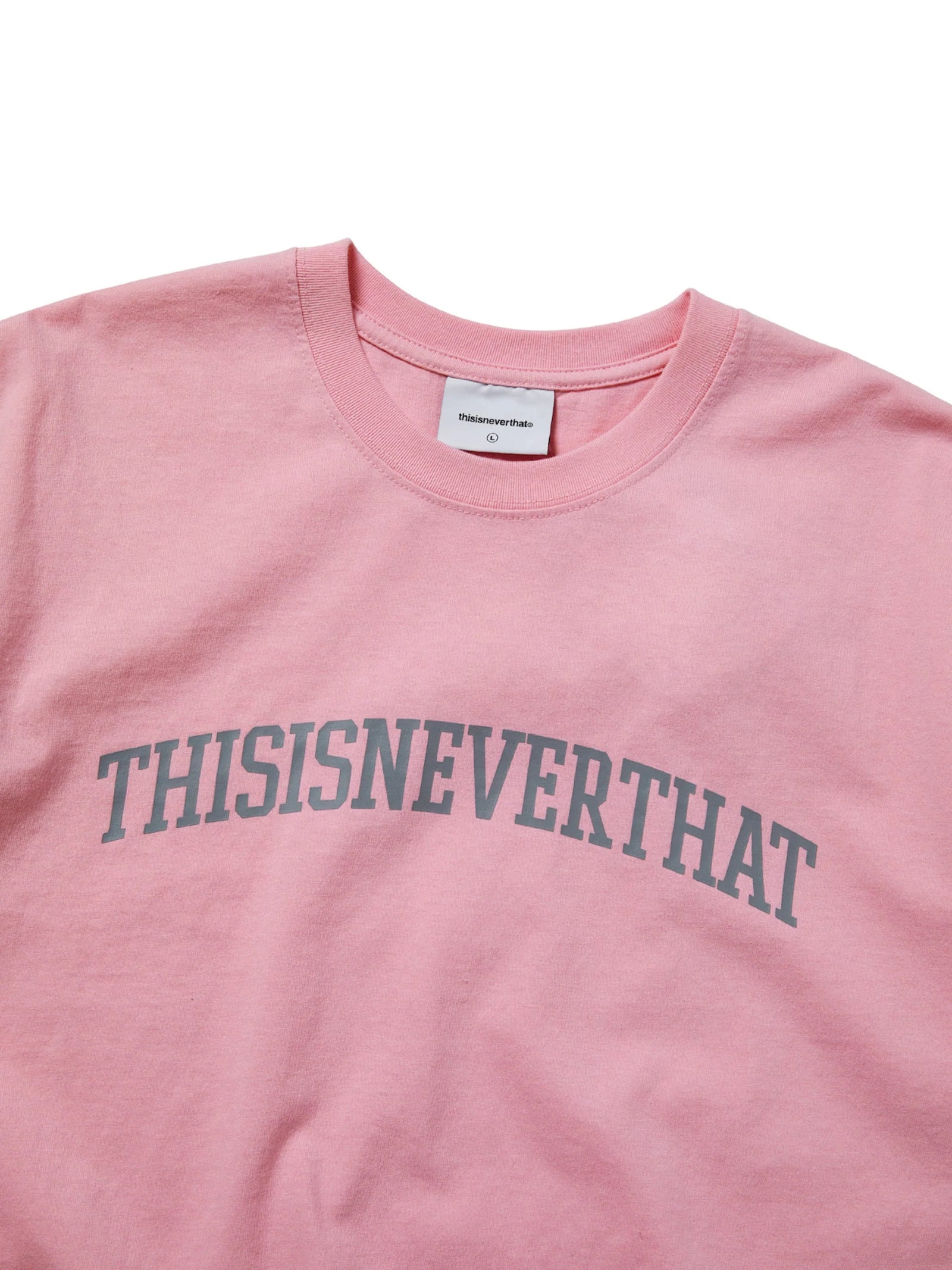 Arch-Logo Tee Pink / THISISNEVERTHAT