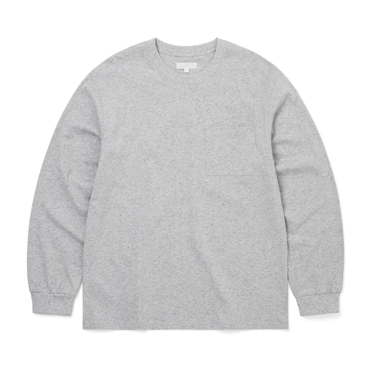 Basic Pocket L/S Tee / THISISNEVERTHAT / GREY Heather