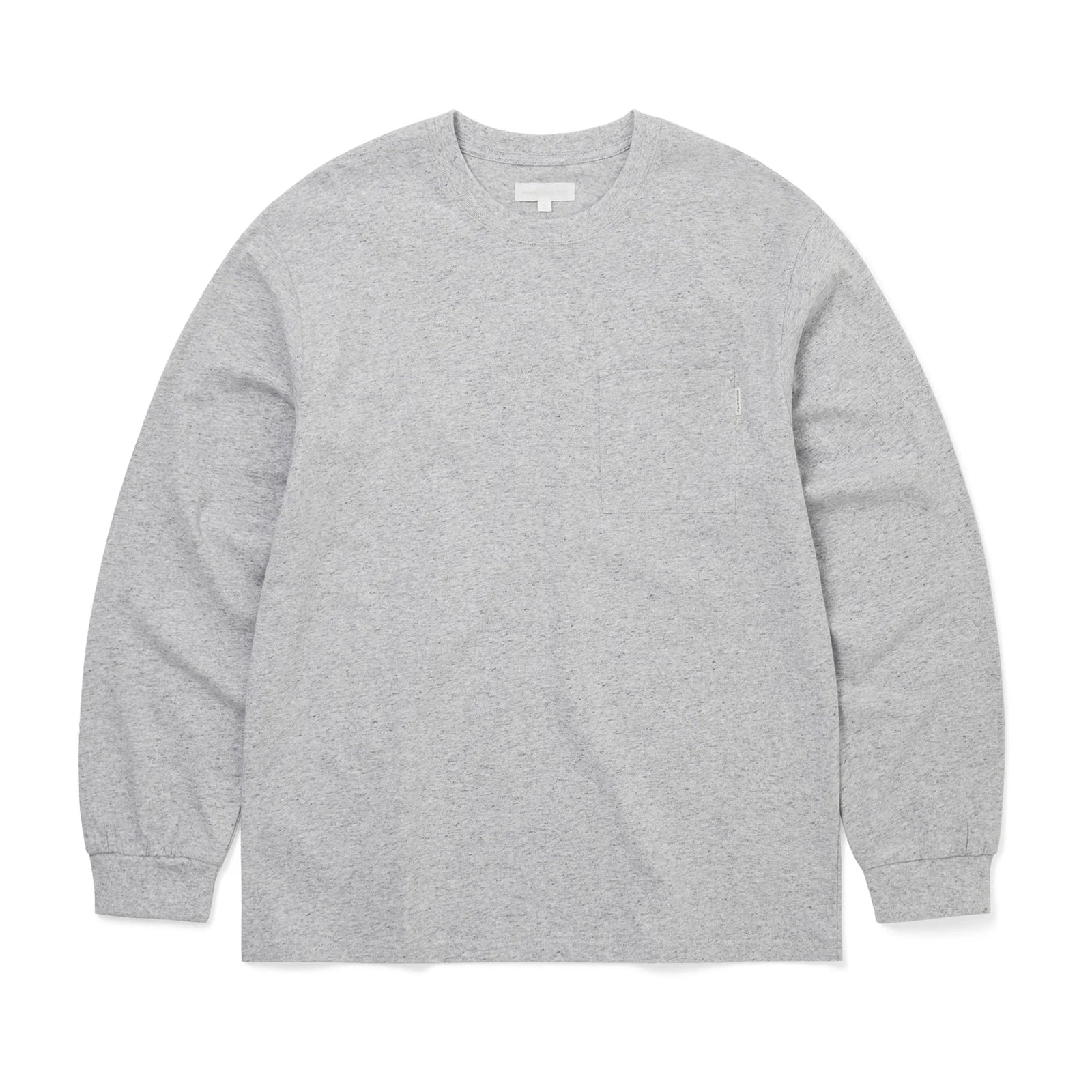 Basic Pocket L/S Tee / THISISNEVERTHAT / GREY Heather