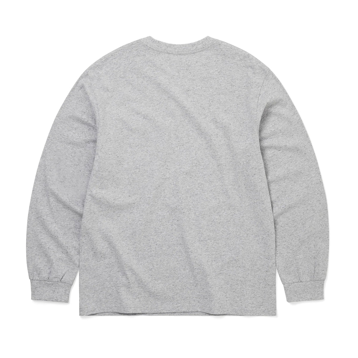Basic Pocket L/S Tee / THISISNEVERTHAT / GREY Heather