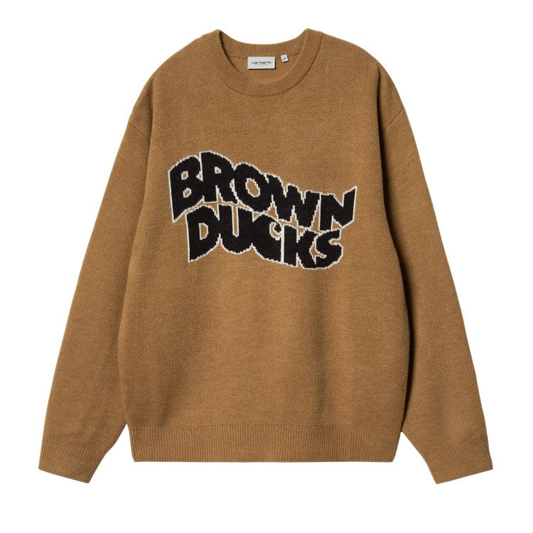 Brown Ducks Sweater / CARHARTT WIP / HAMILTON BROWN