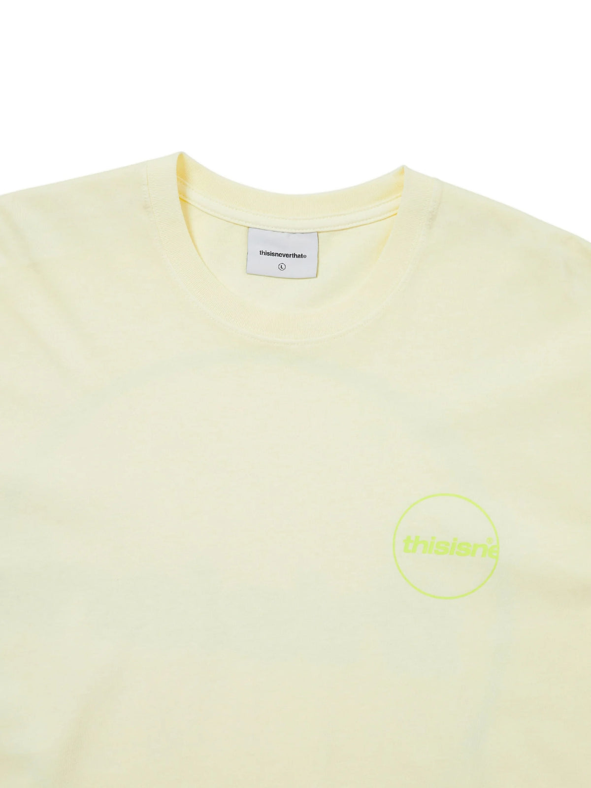 C-Logo Tee Ivory /  THISISNEVERTHAT