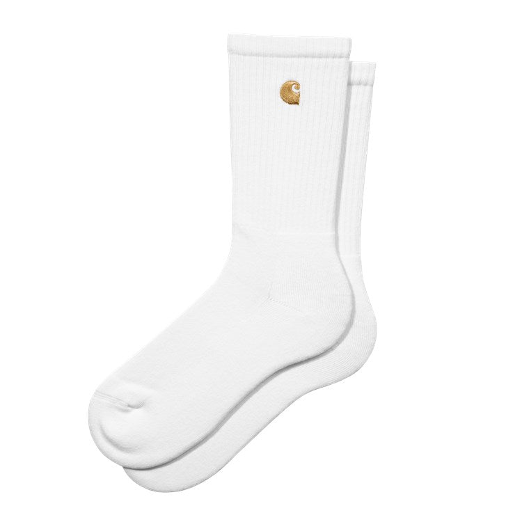 chase socks / carhartt wip / white