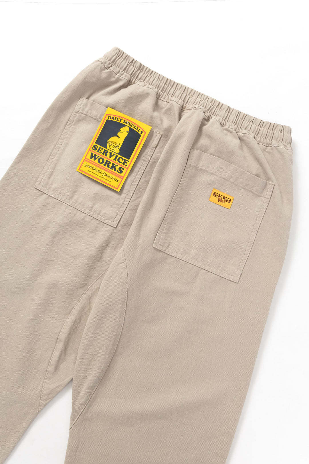 Classic Chef Pants - Stone / service works