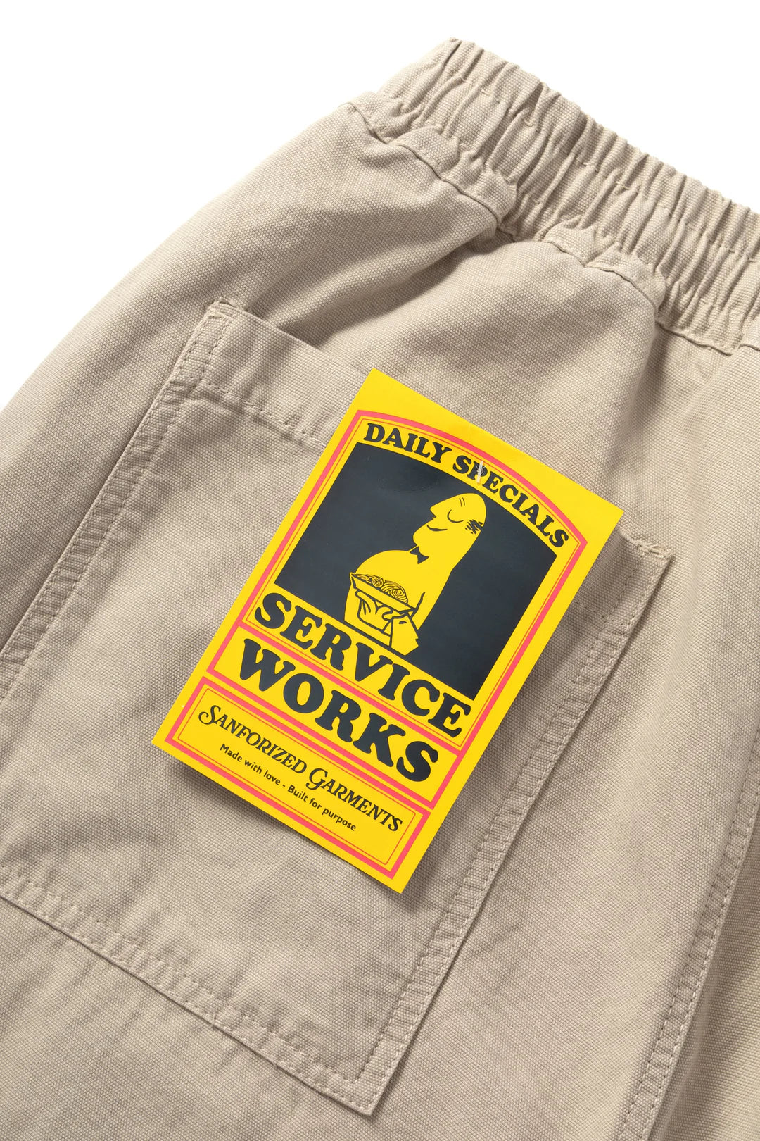 Classic Chef Pants - Stone / service works