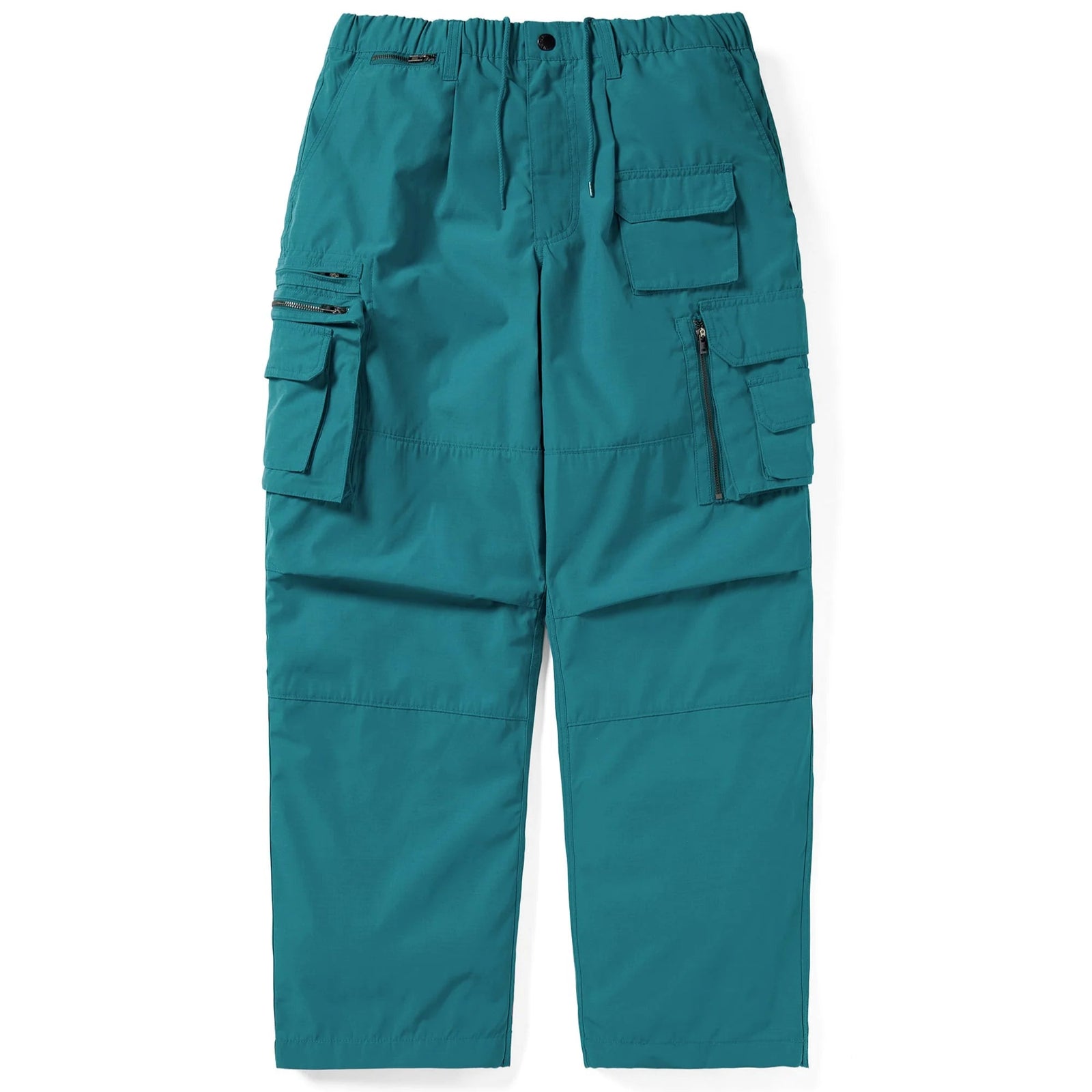 Crazy Multi Zip Pant / THISISNEVERTHAT / Turquoise