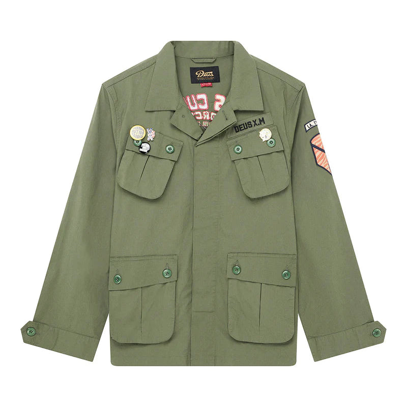 Power Overshirt / deus ex machina / pine green