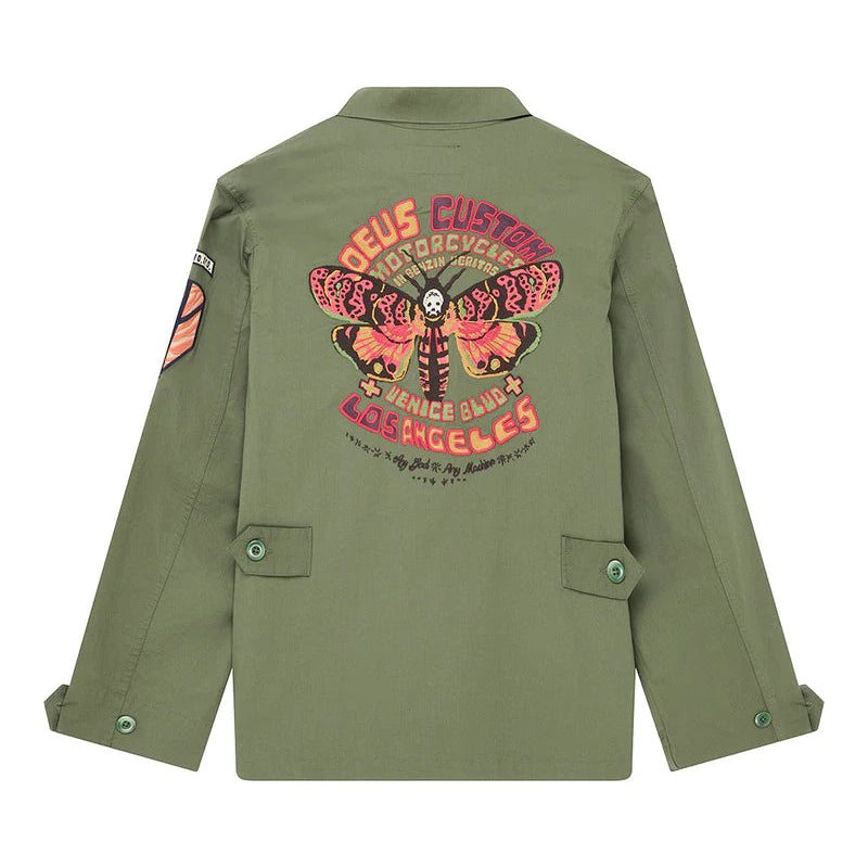 Power Overshirt / deus ex machina / pine green