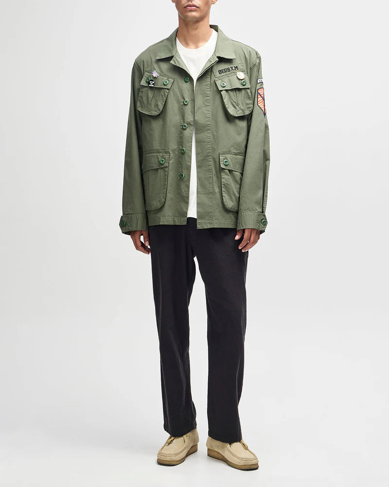 Power Overshirt / deus ex machina / pine green