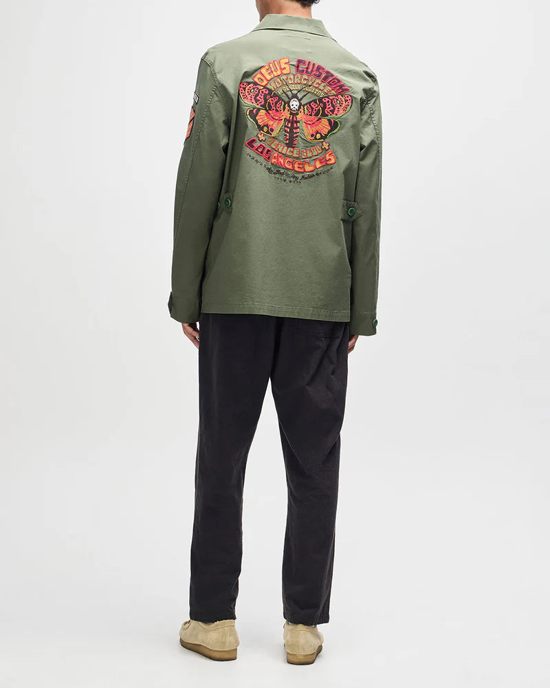 Power Overshirt / deus ex machina / pine green