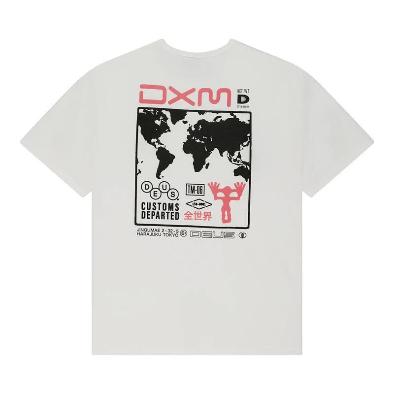 Departed Tee / DEUS EX MACHINA / VINTAGE WHITE
