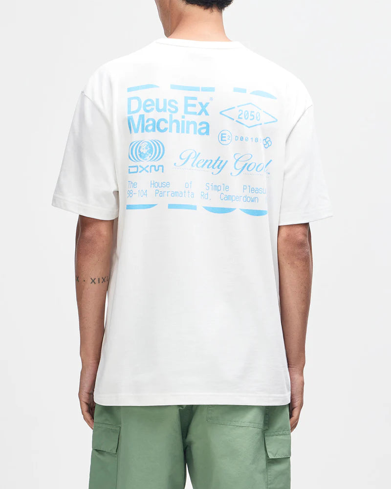 Plenty Good Tee / deus ex machina / vintage white